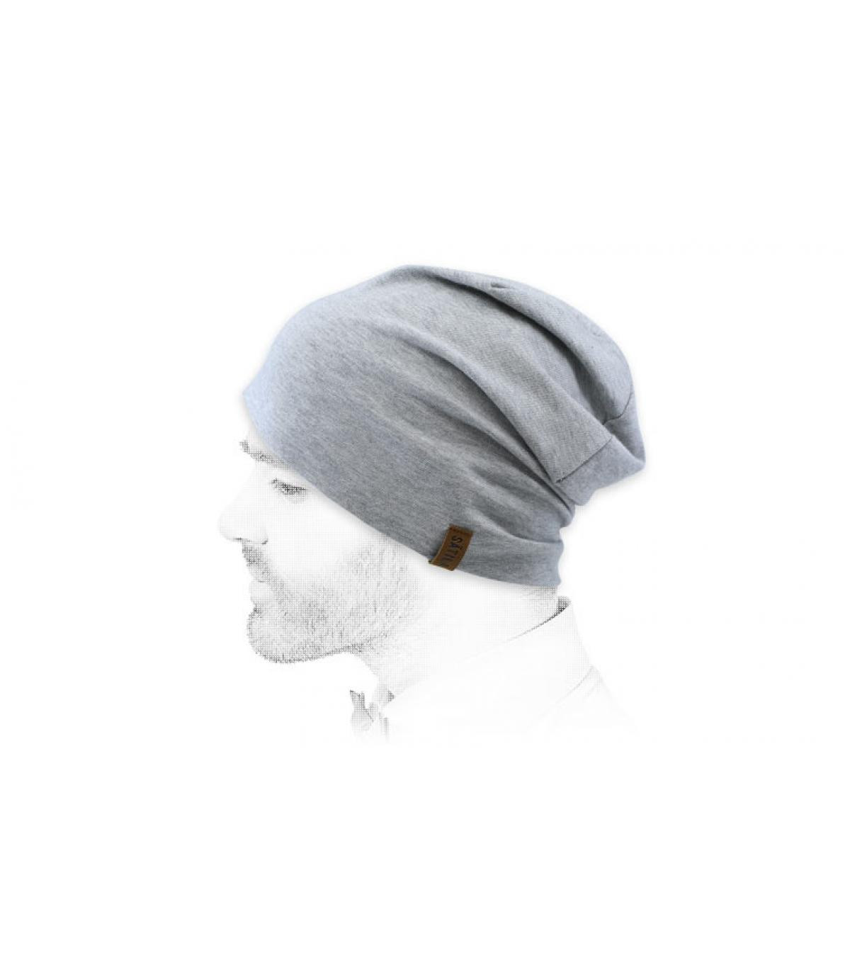  Nagi beanie grey melange